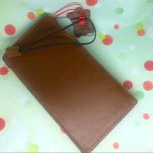 Genuine Leather Dans Case wallet for LG-G8 thinq